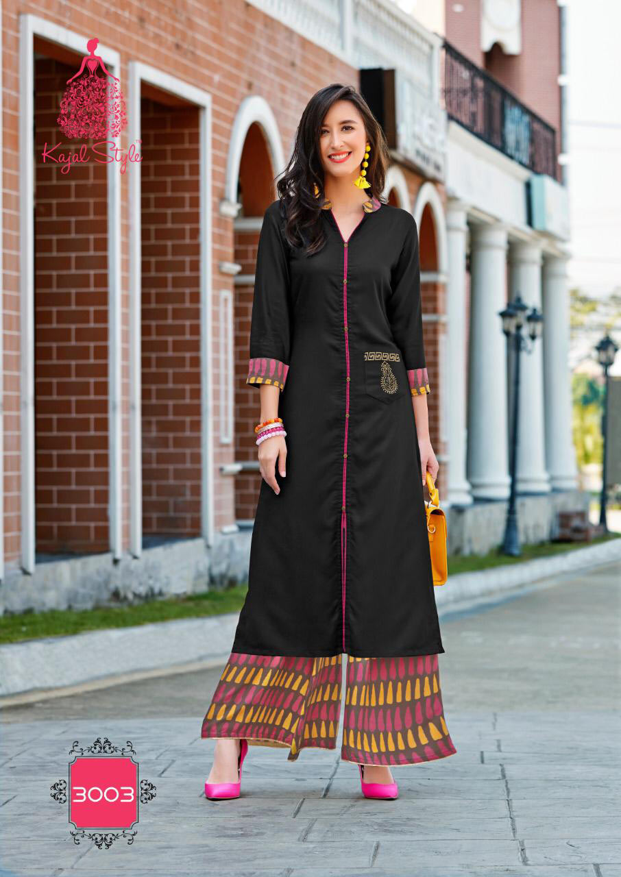 Fashion Biba Vol-3 Kajal Style Rayon Printed Kurtis Fashion Biba Vol-3 Kajal Style Rayon Printed Kurtis